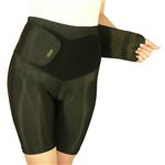 Air Fit(エアーフィット) 燃焼スパッツベルト Mサイズ ブラック