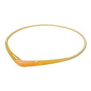 ファイテン RAKUWAネックS(スポーツ) クロスタイプ 50cm クリアオレンジ