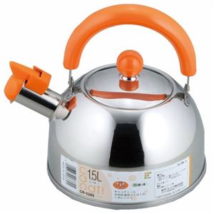 キャンディール IH対応笛吹ケトル 1.5L オレンジ CR-5285