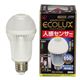 アイリスオーヤマ LED電球 人感センサー付 昼白色相当 E26口金 全光束650lm LDA7N-H-S2画像最小1