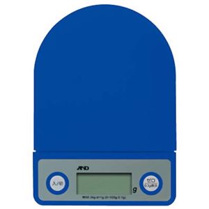 A&D デジタルホームスケール ブルー UH-3202BL