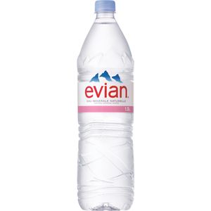 エビアン ナチュラルミネラルウォーター 1.5L×12本(正規輸入品)