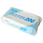 【ケース販売】業務用ハンドタオル ホワイト 200枚*30パック