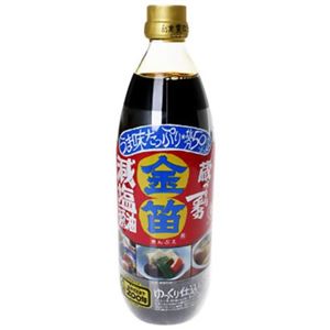 金笛 減塩醤油 1L