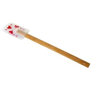 バンブー柄シリコンヘラ(ハート)