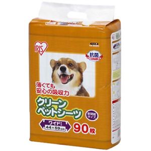 アイリスオーヤマ クリーンペットシーツ ワイドサイズ 90枚 NS-90WN