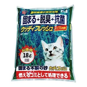 アイリスオーヤマ 猫砂 ウッディフレッシュ 18L WF-180