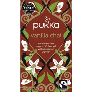 パッカハーブス バニラチャイ 有機ハーブティー 20袋