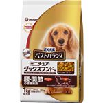 愛犬元気 ベストバランス チキン・緑黄色野菜・小魚・玄米入り 1kg (ミニチュア・ダックスフンド用)
