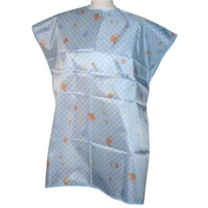 お食事エプロン ブルー
