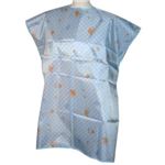 お食事エプロン ブルー