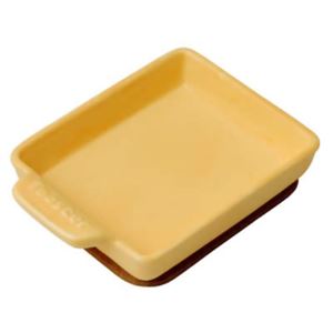 トースタープレートS フラット イエロー TO-012