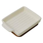 トースタープレートS ウェーブ クリーム TO-021