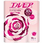 エルモア 18ロール ピンクダブル 花の香り 30m