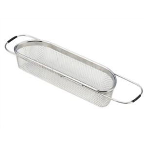 ヨシカワ シェイプライン 18-8スライド式メッシュシンクバスケット スリム SP1207