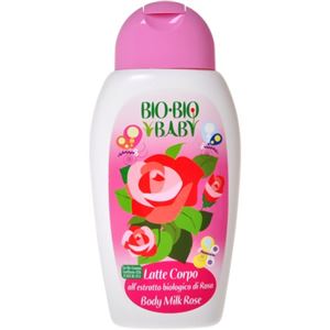 ビオビオベイビー ボディミルク ローズ 250ml