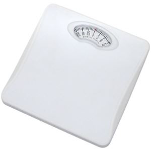 ドリテック アナログ体重計 シェイプス ホワイト BS-302WT