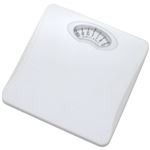 ドリテック アナログ体重計 シェイプス ホワイト BS-302WT