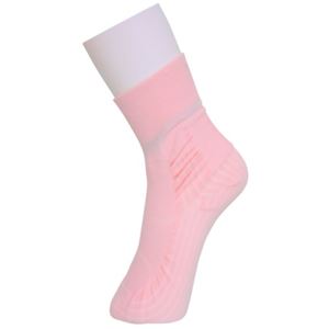 転倒予防靴下 アガルーノ ピンク 23-24cm