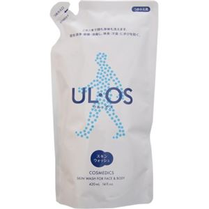 （まとめ買い）ウルオス 薬用スキンウォッシュ つめかえ用 420ml×5セット