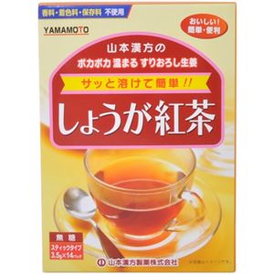 しょうが紅茶 無糖 スティックタイプ 3.5g×14パック