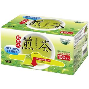 （まとめ買い）ブレンディ スティック 新茶人 宇治抹茶入り煎茶 0.8g×100本×11セット