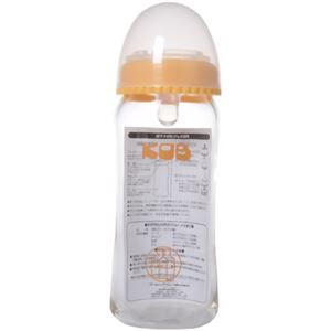 KOB 広口ほ乳びん 250ml イエロー