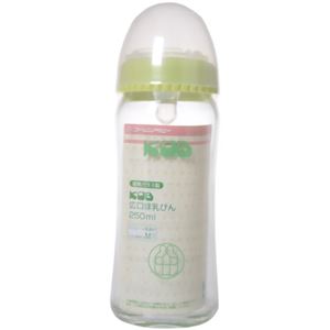 KOB 広口ほ乳びん 250ml グリーン
