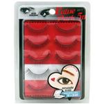 （まとめ買い）NOYL beauty つけまつ毛 ストレートロング5P (ケース付) Nye-501×4セット