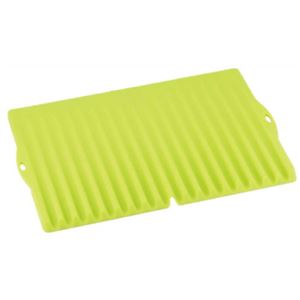 和平フレイズ スキッとシリコーン 水切りマット グリーン SR-4879