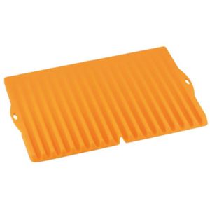 和平フレイズ スキッとシリコーン 水切りマット オレンジ SR-4880