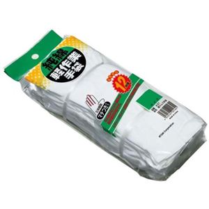 純綿 スムス軽作業手袋 マチ付 M (12組入)