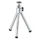エレコム デジカメ用三脚(コンパクトデジタルカメラスタンド) グラフギア シルバー DGT-014SV画像最小1