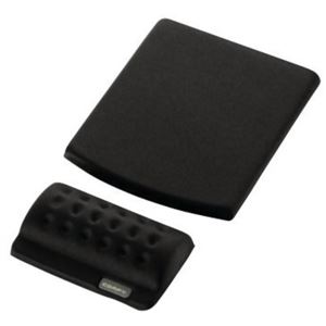 エレコム マウスパッド リストレスト別体型 COMFY ブラック MP-114BK