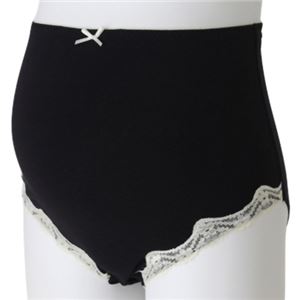 犬印マタニティショーツ ブラック マタニティM-L SH2387