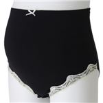 犬印マタニティショーツ ブラック マタニティM-L SH2387