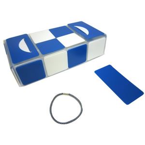 おはこ オリキューブ(携帯折箱) L 青