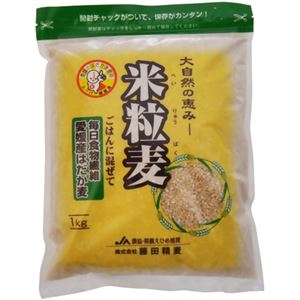 藤田精麦 米粒麦 1kg