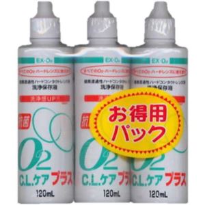 大洋製薬 抗菌 O2(オーツー) CLケア プラス 120ml×3本入