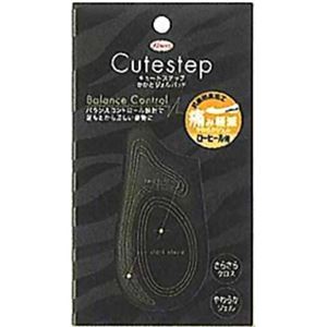 キュートステップ かかとジェルパッド ブラック