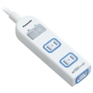 パナソニック ザ・タップX 集中スイッチ付 3個口 2m ホワイト WHA25232WKP