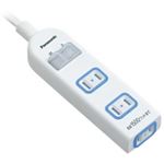 パナソニック ザ・タップX 集中スイッチ付 3個口 2m ホワイト WHA25232WKP