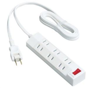 パナソニック ザ・タップ マルチシリーズ 集中スイッチ付 雷サージ付 6個口 2m ホワイト WHA292627WKP