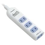 パナソニック ザ・タップ ベーシックII 集中スイッチ付 4個口 2m ホワイト WHA28242WKP