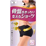 スリムウォーク 骨盤をきっちり支えるショーツ ブラック Mサイズ
