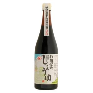 ヤマヒサ 本生 杉樽仕込しょうゆ うすくち 720ml