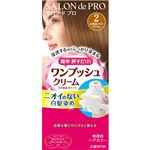 サロンドプロ ワンプッシュクリームへアカラー より明るいライトブラウン