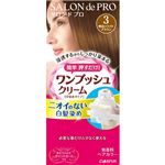 サロンドプロ ワンプッシュクリームへアカラー 明るいライトブラウン