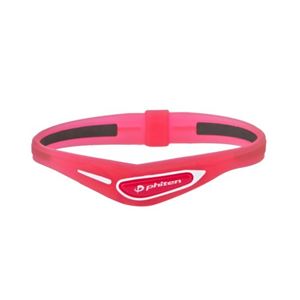 ファイテン RAKUWAブレスS(スポーツ) クロスタイプ 15cm クリアレッド