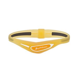 ファイテン RAKUWAブレスS(スポーツ) クロスタイプ 17cm クリアオレンジ